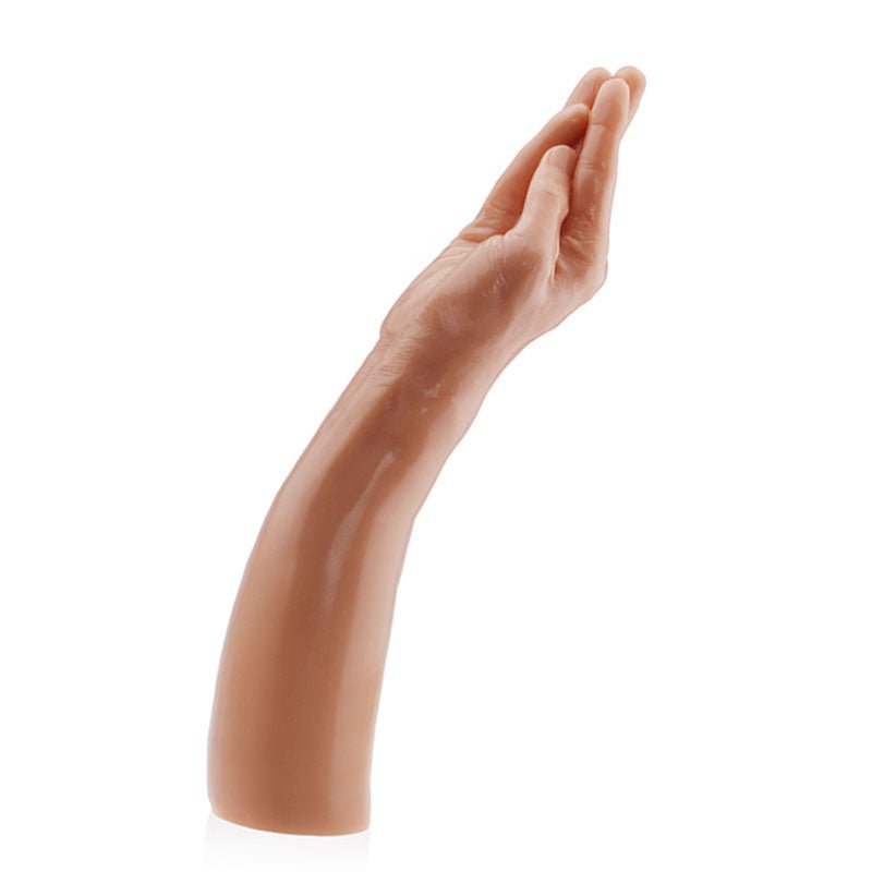 King Sized 13.5'' Realistic Magic Hand - Flesh 36 cm Hand Dildo - Silk and Sin