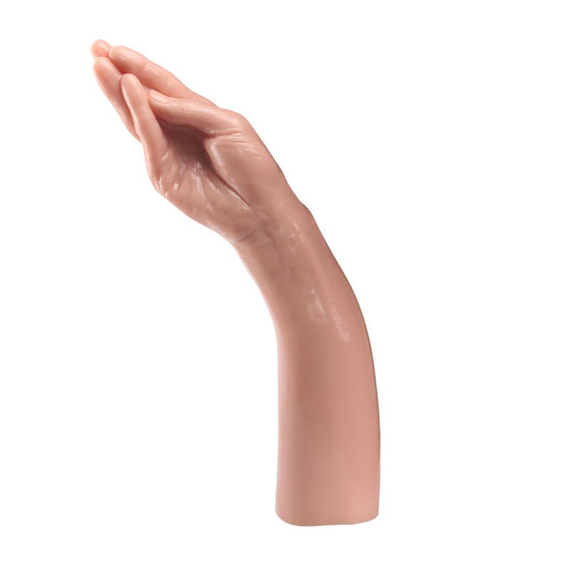 King Sized 13.5'' Realistic Magic Hand - Flesh 36 cm Hand Dildo - Silk and Sin