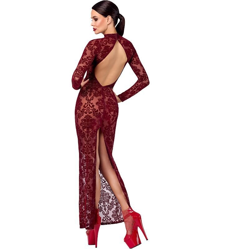 Kink Royal Gown Red - Silk and Sin