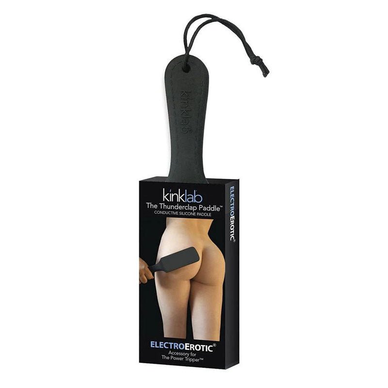 KinkLab The Thunderclap Paddle - E-Stim Accessory for Kinklab Power Tripper - Silk and Sin