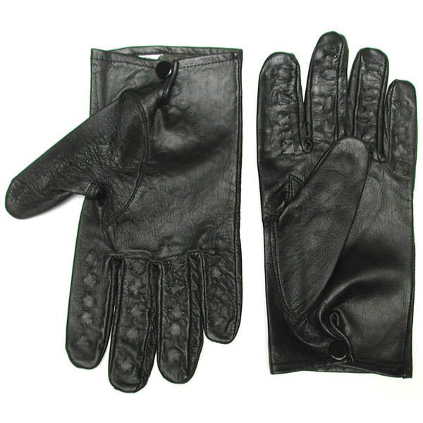 Kinklab Vampire Gloves - Black XL Spiked Gloves - Silk and Sin
