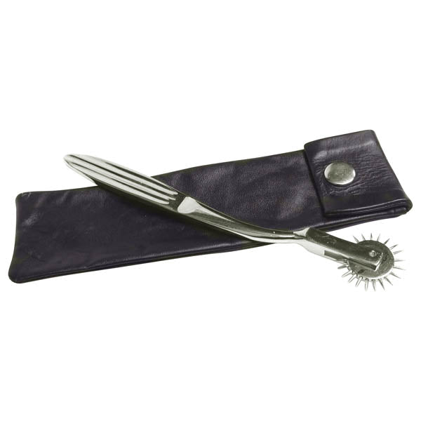Kinklab Wartenberg Pinwheel - Metal Bondage Accessory - Silk and Sin