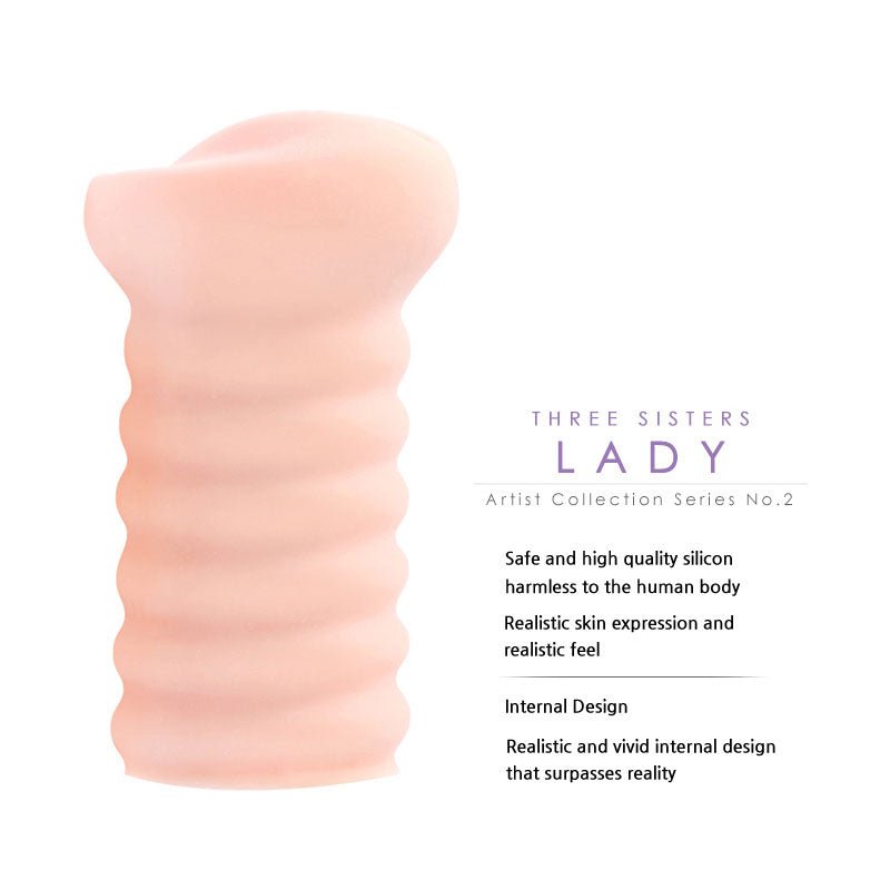 Kokos Three Sisters - Lady - Flesh Vagina Stroker - Silk and Sin