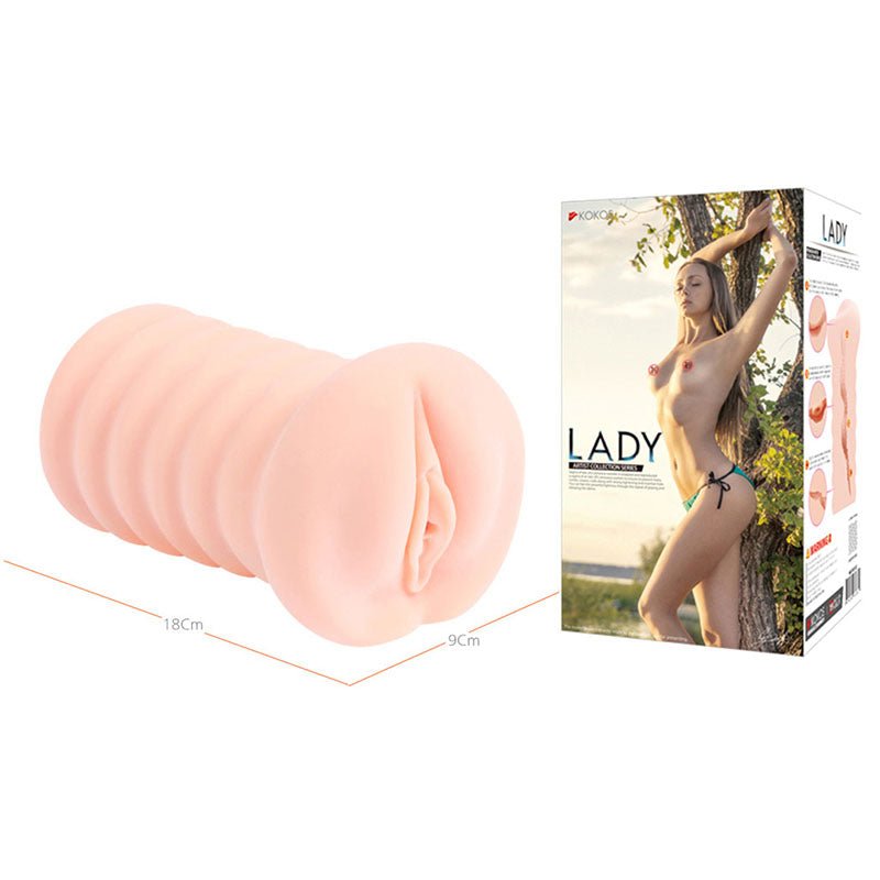 Kokos Three Sisters - Lady - Flesh Vagina Stroker - Silk and Sin