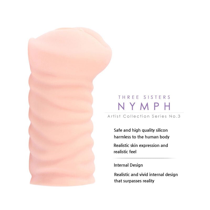 Kokos Three Sisters - Nymph - Flesh Vagina Stroker - Silk and Sin