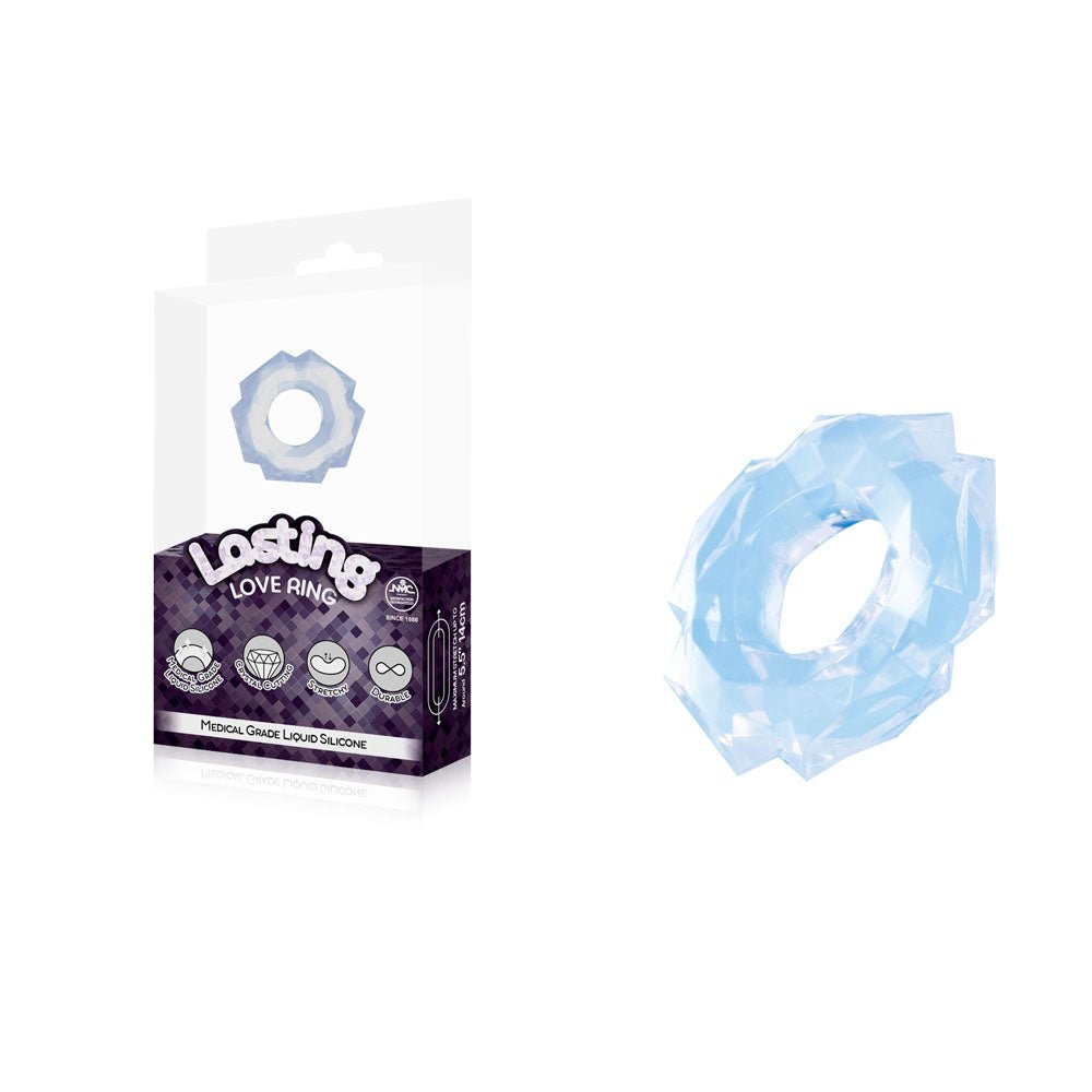 Lasting Love Ring - Clear - Clear Cock Ring - Silk and Sin