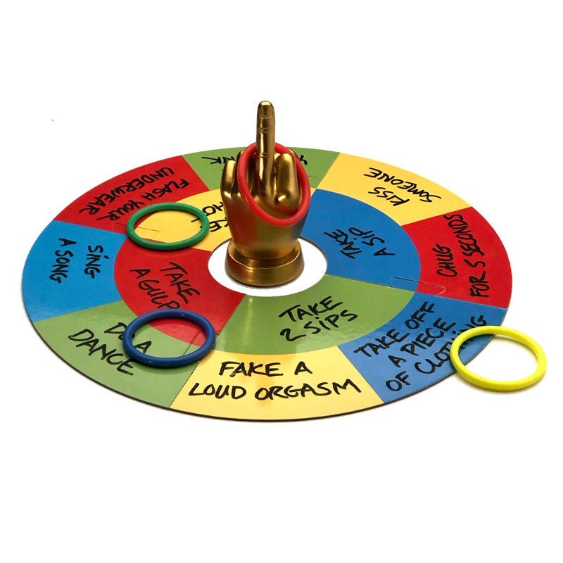 Lets Get Fucked Up Ring Toss - Adult Party Game - Silk and Sin