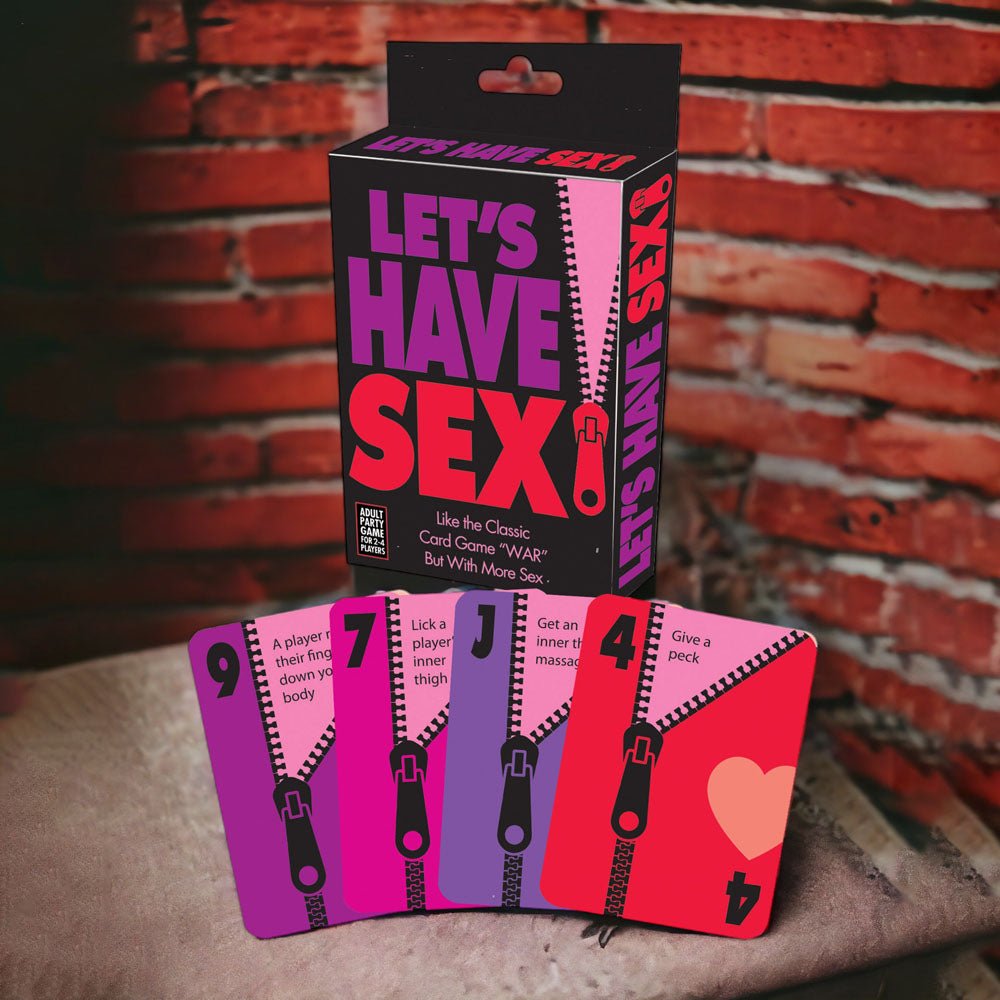 Let's Have Sex - Naughty Card Game - Silk and Sin
