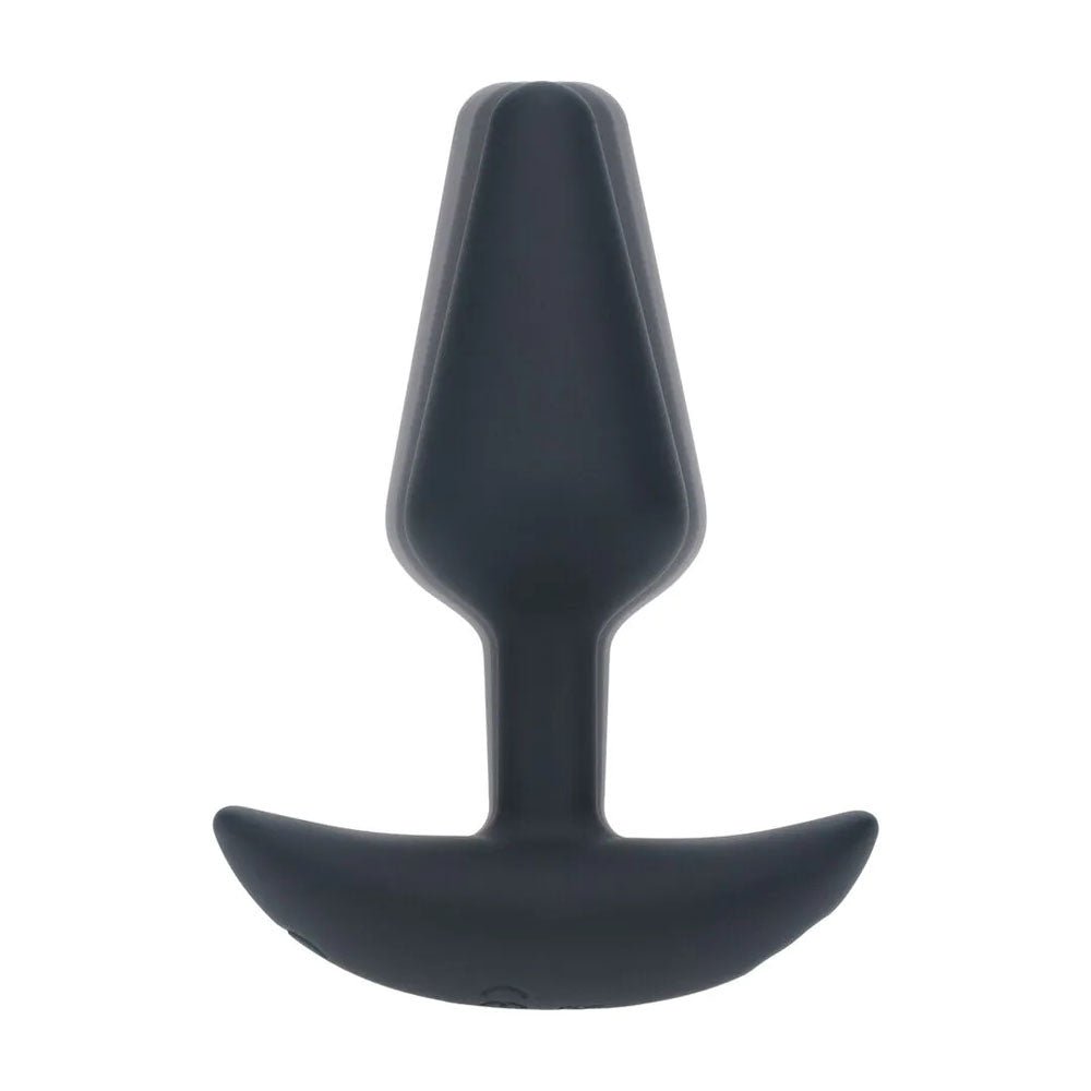 LEVELZ Classic Vibrating Silicone Anal Plug - Small - Black Small USB Rechargeable Butt Plug - Silk and Sin