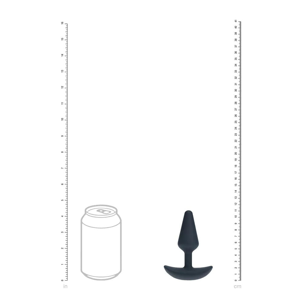 LEVELZ Classic Vibrating Silicone Anal Plug - Small - Black Small USB Rechargeable Butt Plug - Silk and Sin