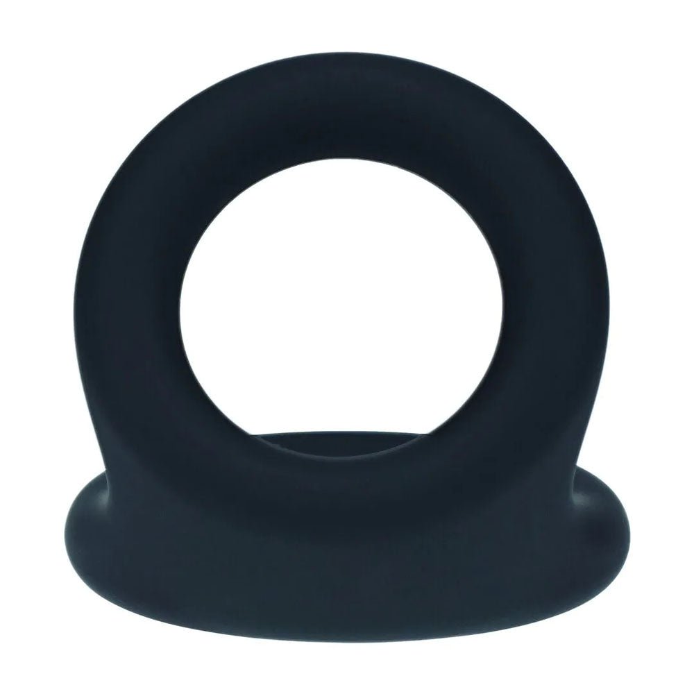 LEVELZ Double O Silicone Cock Ring - M - Black - Black Cock & Balls Rings - Silk and Sin