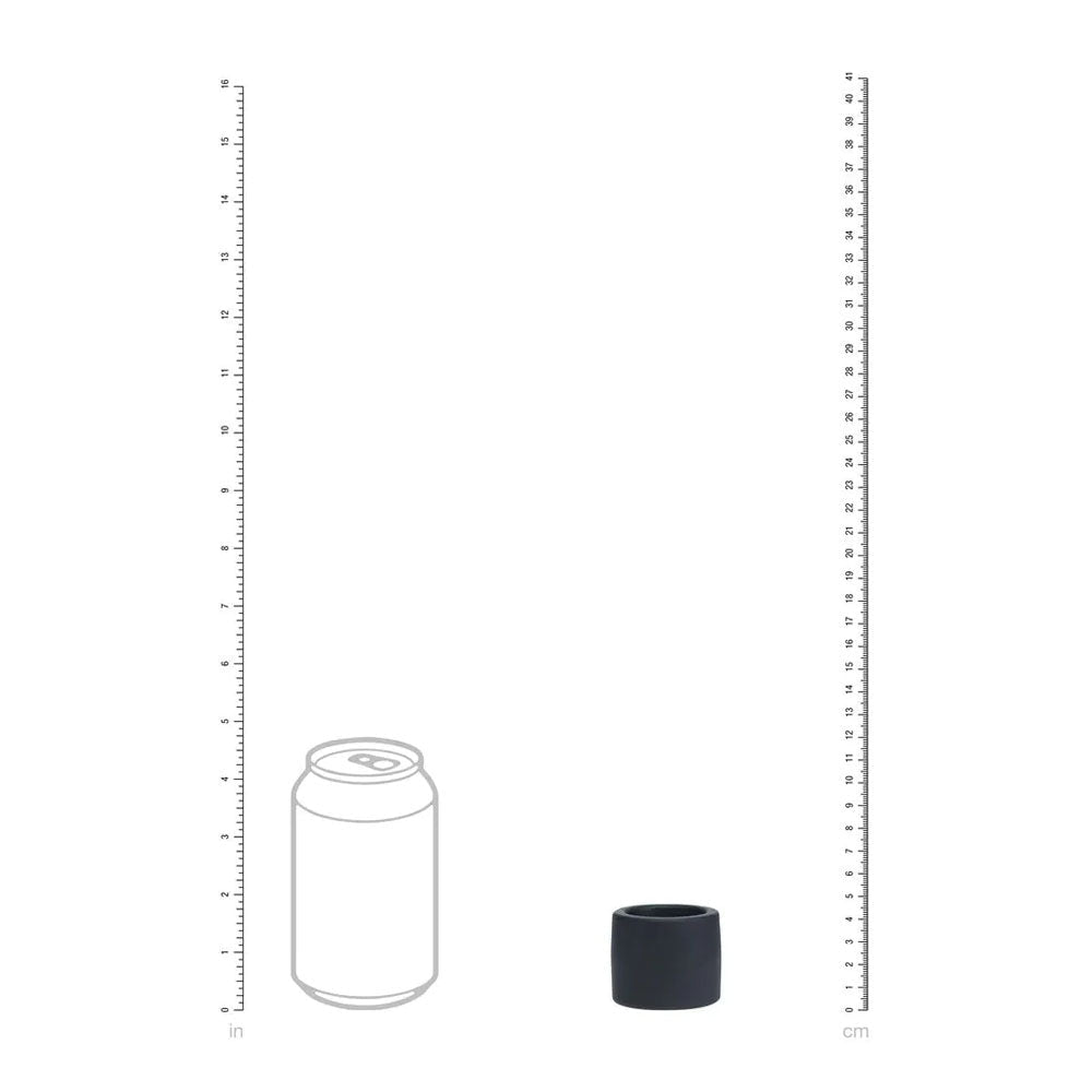 LEVELZ Liquid Silicone Ball Strap - L - Black - Black Ball Strap - Silk and Sin