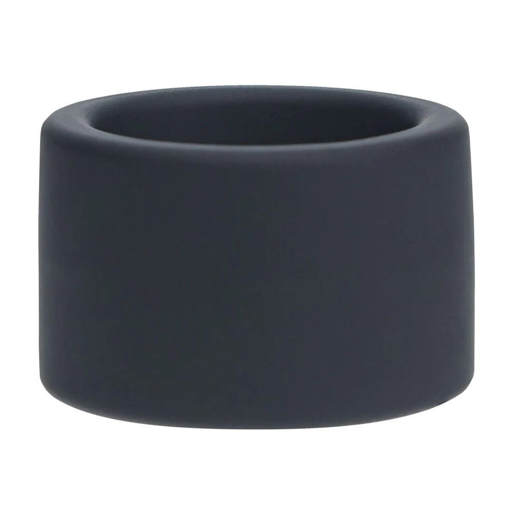 LEVELZ Liquid Silicone Ball Strap - M - Black - Black Ball Strap - Silk and Sin