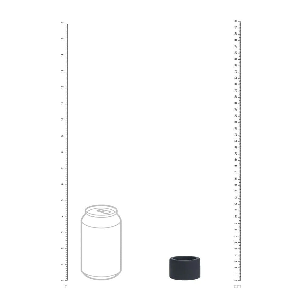 LEVELZ Liquid Silicone Ball Strap - M - Black - Black Ball Strap - Silk and Sin