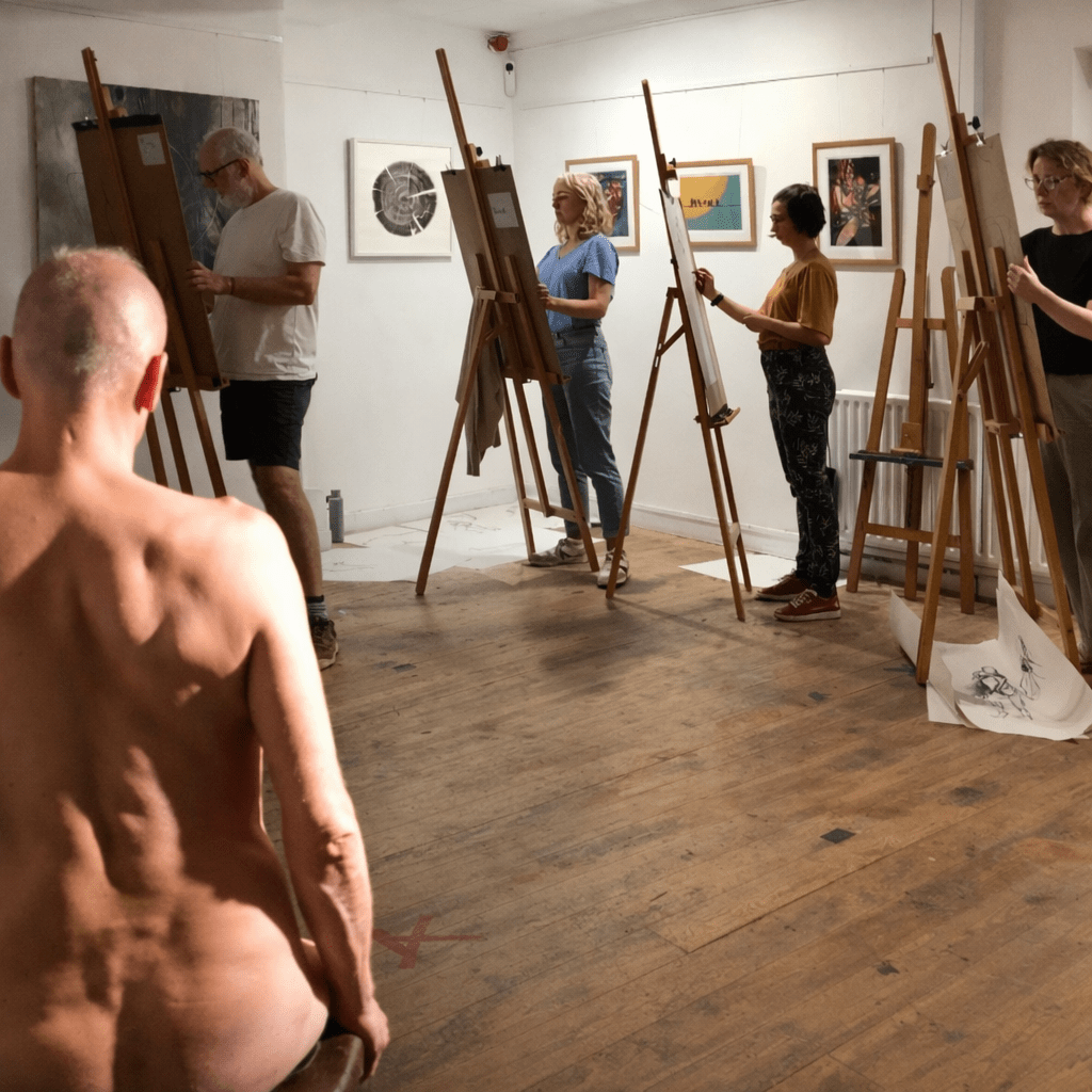 Life Drawing Class (3 Hours) - silkandsin