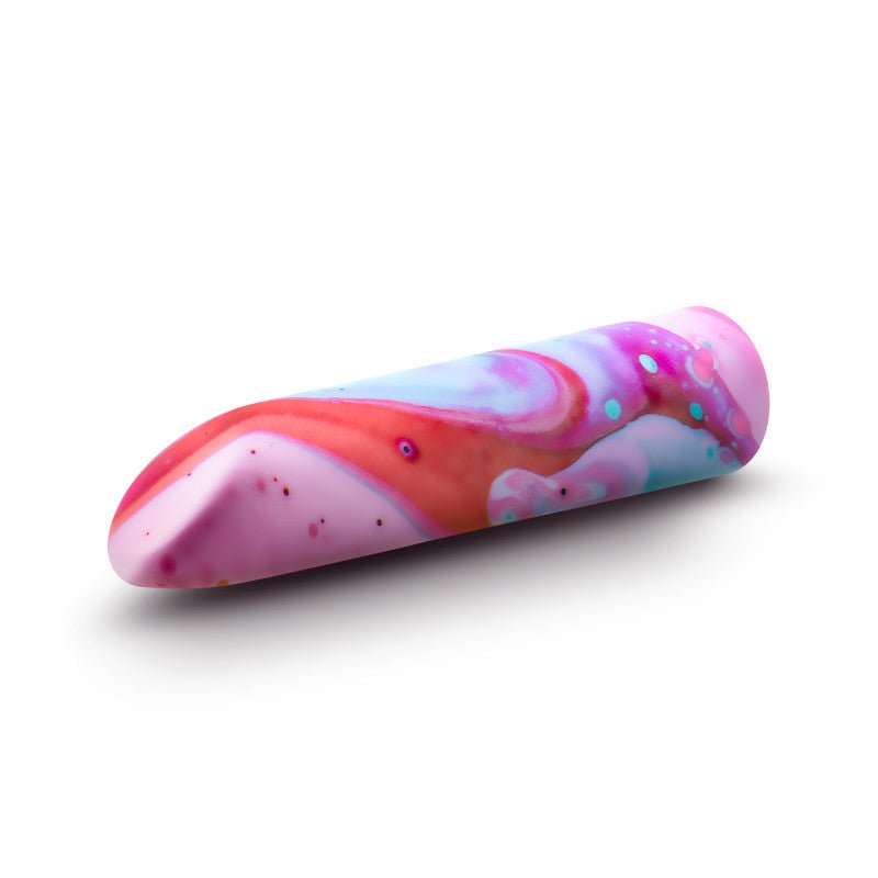Limited Addiction Fascinate - Power Vibe - Peach 10.2 cm USB Rechargeable Bullet - Silk and Sin
