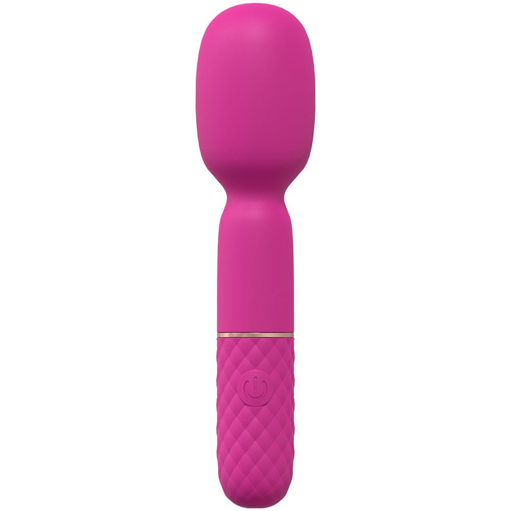 LOVELINE Bella - Pink - Pink 14 cm USB Rechargeable Massage Wand - Silk and Sin