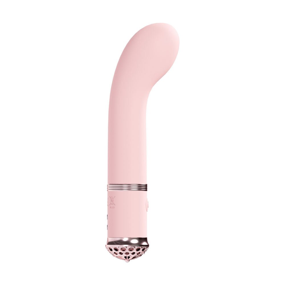 LOVELINE Cherie - Pink - Pink 14 cm USB Rechargeable Vibrator - Silk and Sin