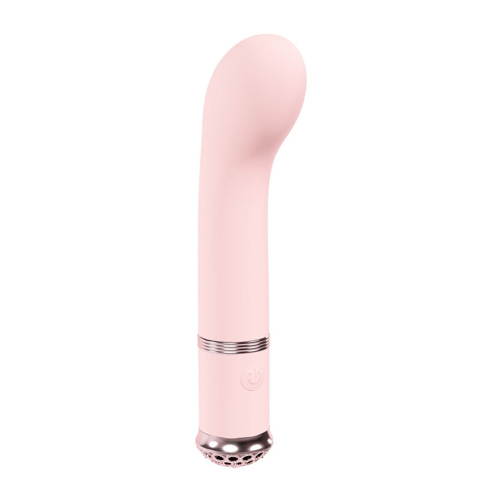 LOVELINE Cherie - Pink - Pink 14 cm USB Rechargeable Vibrator - Silk and Sin