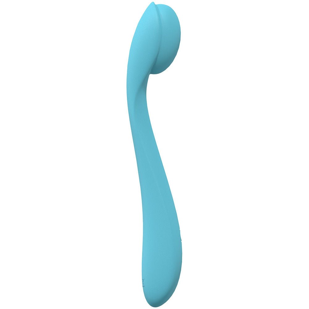 LOVELINE Juicy - Blue - Blue 21.5 cm USB Rechargeable Vibrator - Silk and Sin