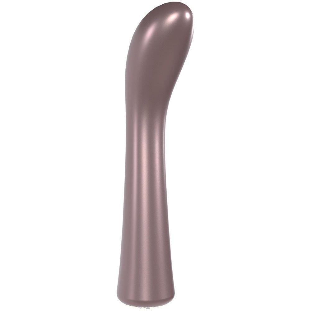 LOVELINE La Perla III - Pink - Pearlescent Pink 19.2 cm USB Rechargeable Vibrator - Silk and Sin