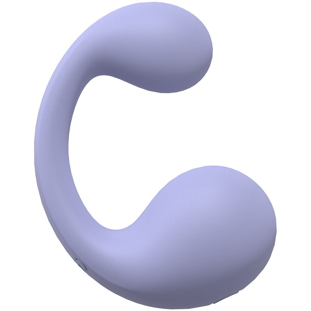 LOVELINE Playful - Lavender - Lavender 8.5 cm Dual Vibrator - Silk and Sin