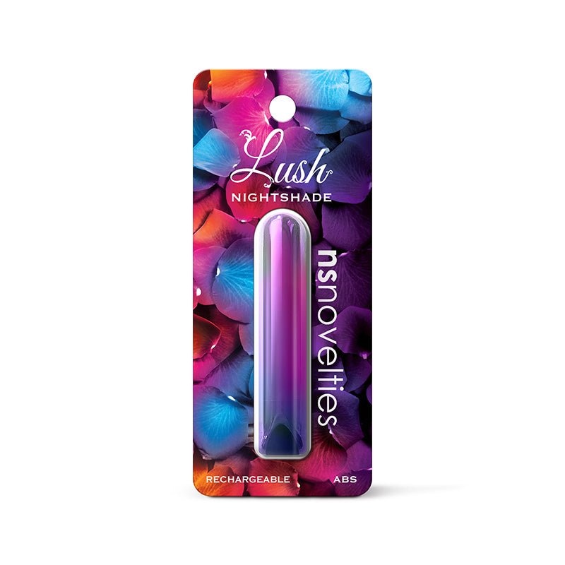Lush Nightshade - Multicolour - Multicoloured 8.9 cm USB Rechargeable Bullet - Silk and Sin