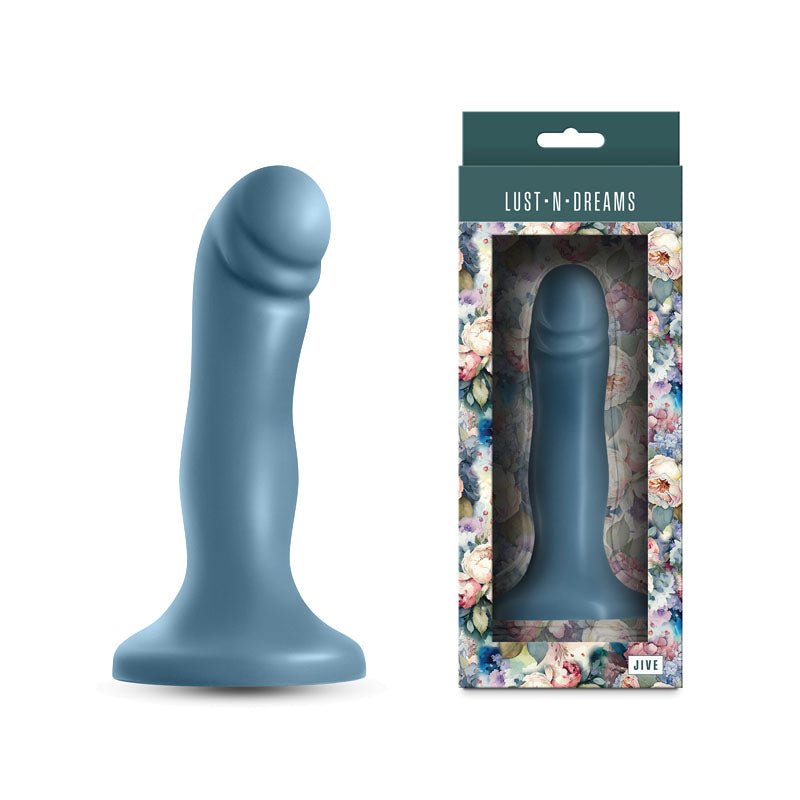 Lust-n-Dreams - Jive - Ocean - Blue 16.3 cm Dildo - Silk and Sin