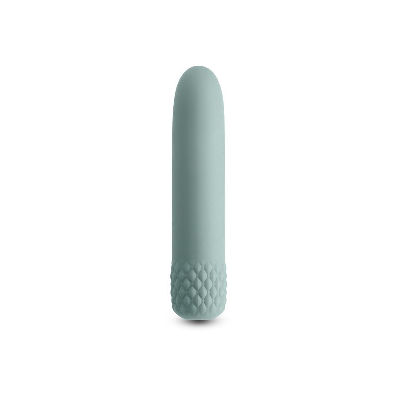 Lust-n-Dreams - Mambo - Sage - Green 12.2 cm USB Rechargeable Bullet - Silk and Sin