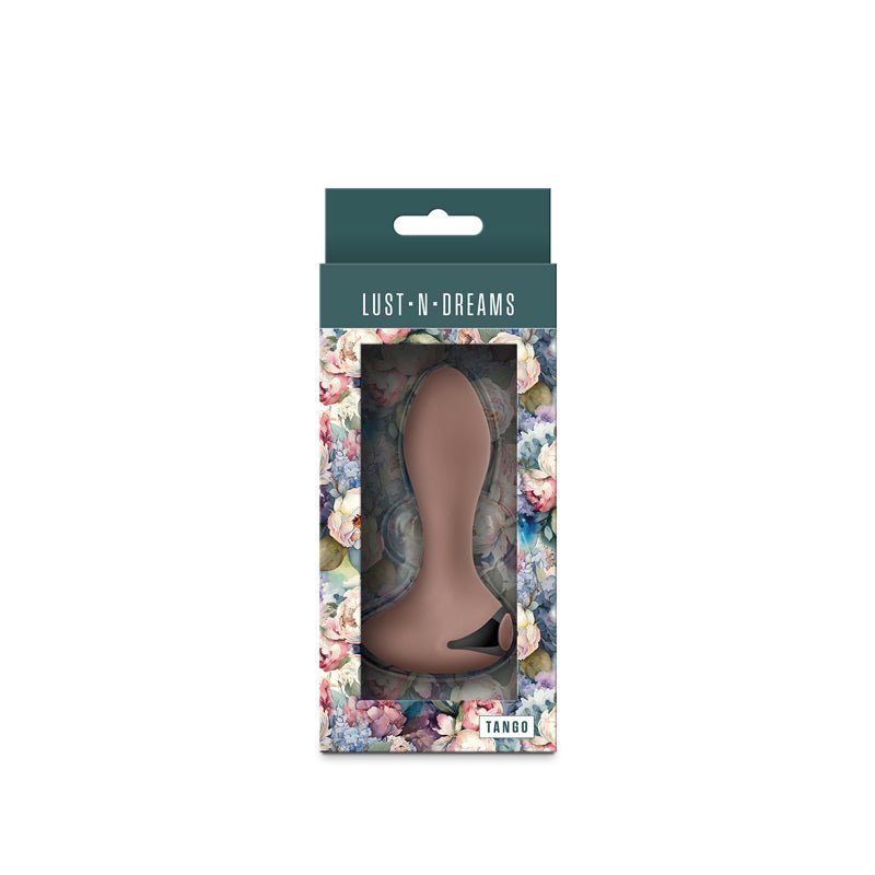 Lust-n-Dreams - Tango - Autumn - Beige 11.5 cm USB Rechargeable Vibrating Butt Plug - Silk and Sin