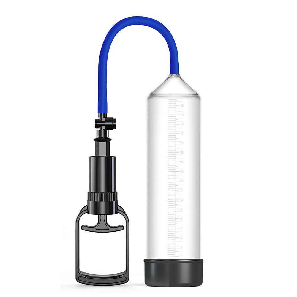 LuvPump ClassiUp Classic Power Pump - Medium - Clear Penis Pump - silkandsin