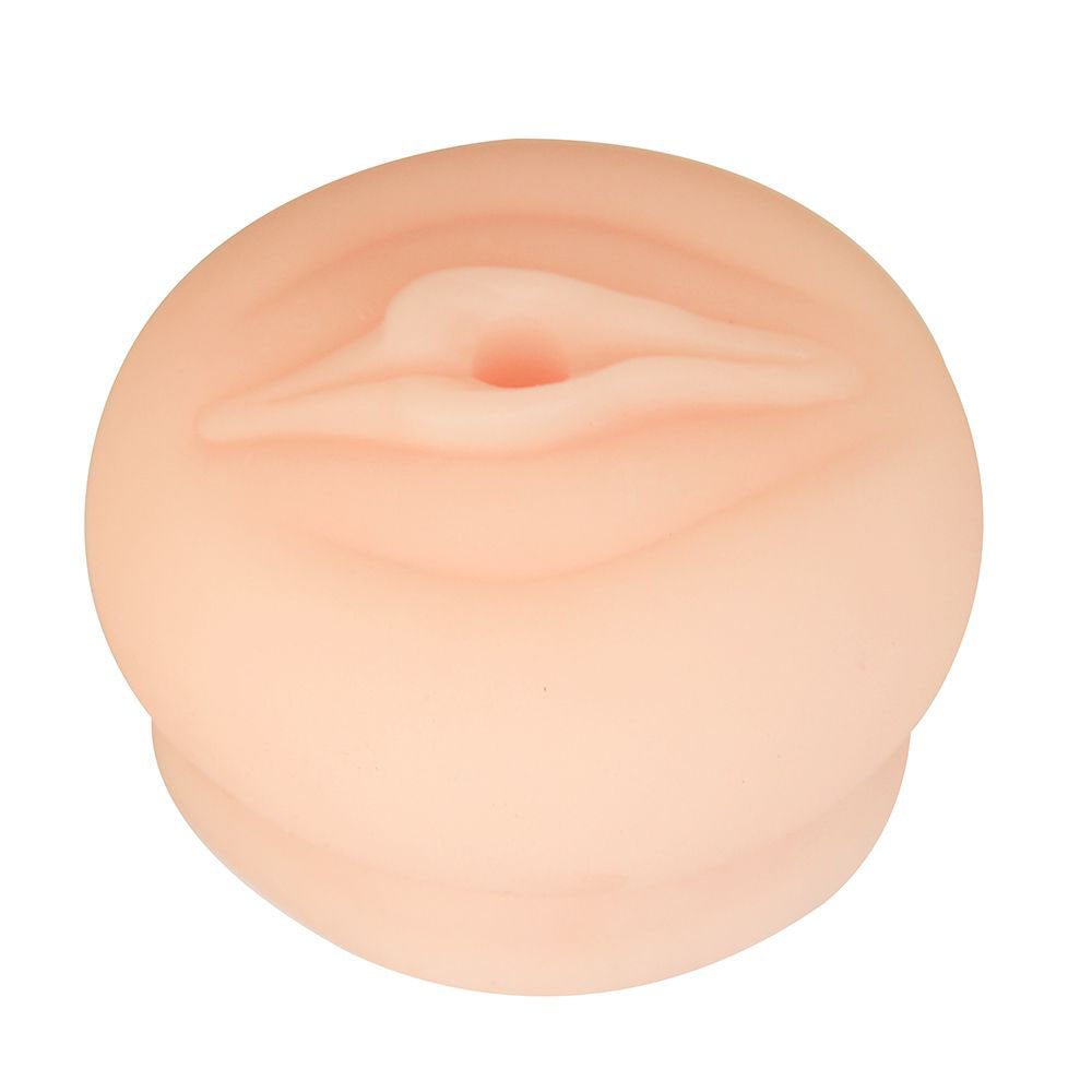 LuvPump ComFit Universal Pump Sleeve - Flesh - Flesh Vagina Universal Penis Pump Sleeve - Silk and Sin