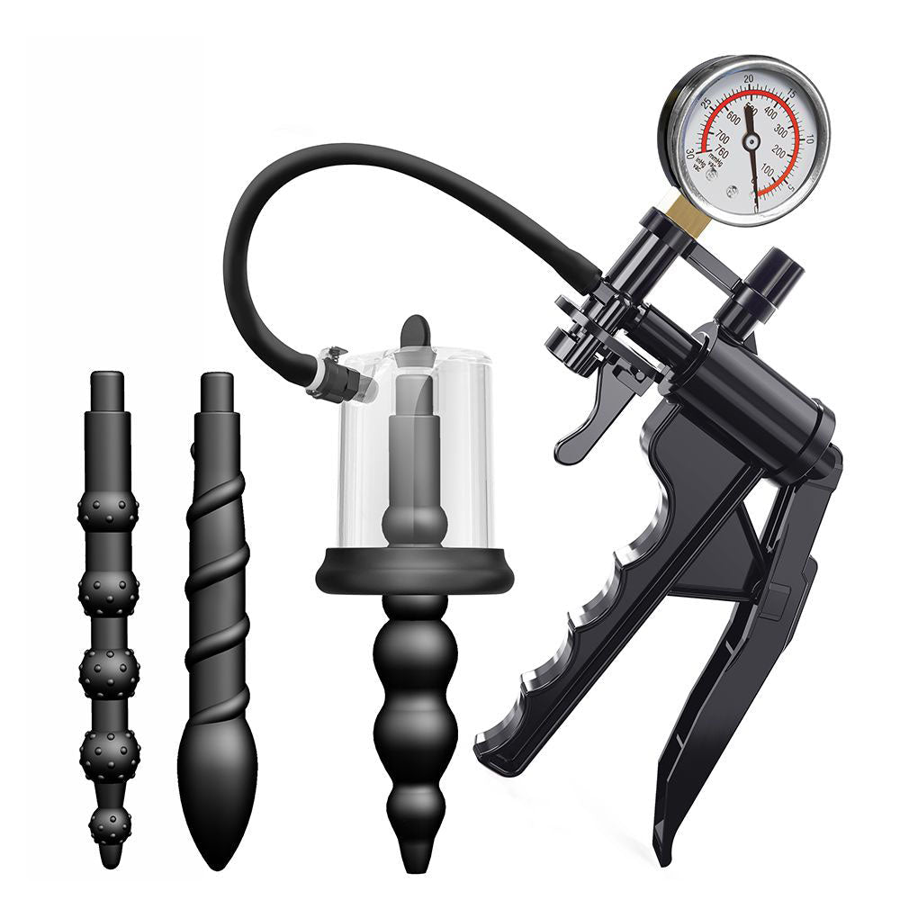 LuvPump Rosebud Pump - Manual Anal Pump - silkandsin