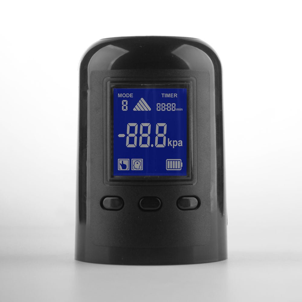 LuvPump Smart Penis Pump - Clear USB Rechargeable Automatic Penis Pump - silkandsin
