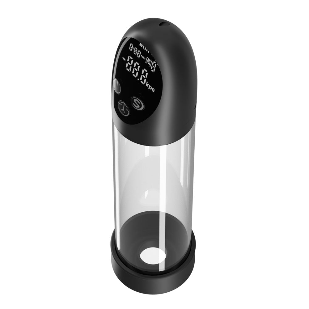 LuvPump Smart Penis Pump - Clear USB Rechargeable Automatic Penis Pump - silkandsin