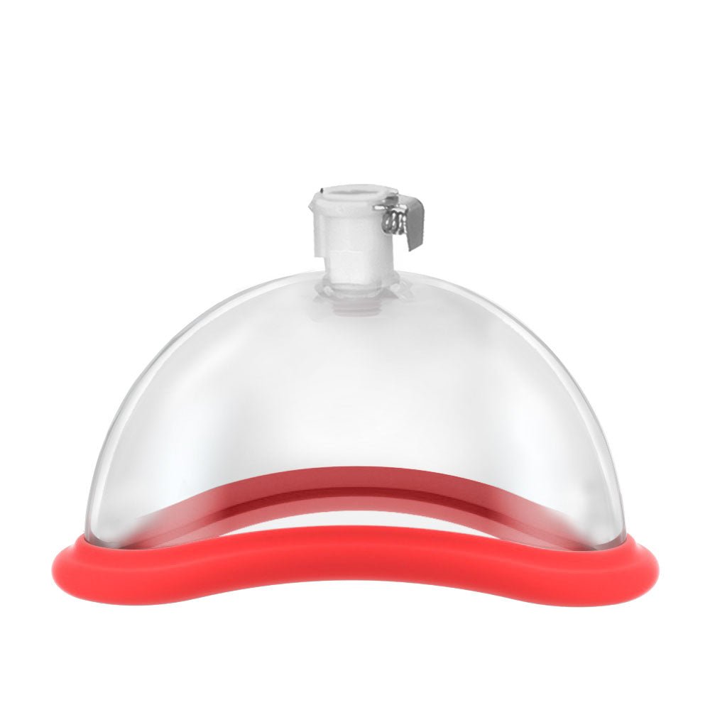 LuvPump Vagina Enhancement System - Clear/Red Vagina Pump - silkandsin