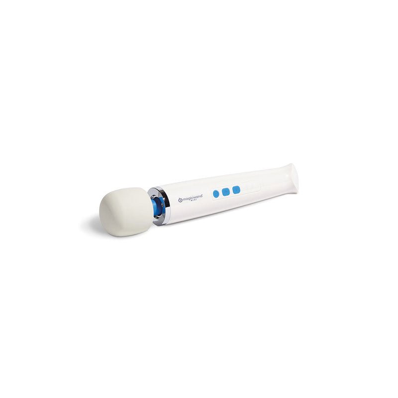 Magic Wand Mini - White Rechargeable Massage Wand - Silk and Sin