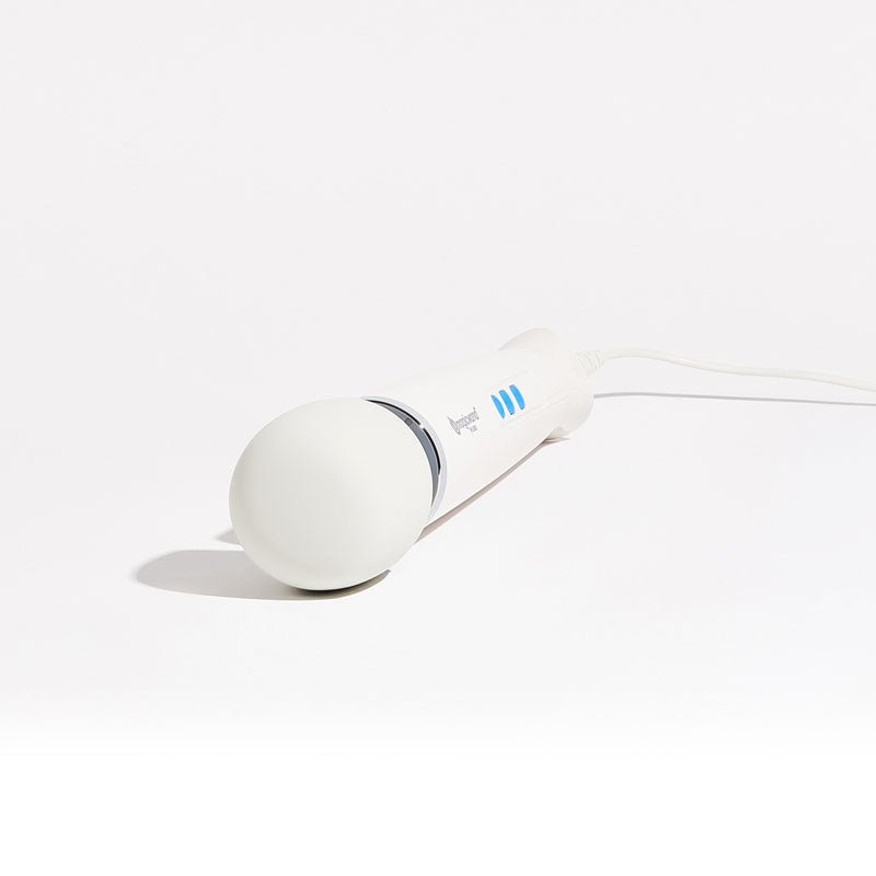 Magic Wand Plus - White Mains Powered Massage Wand - Silk and Sin