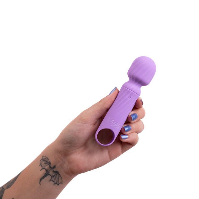 Maia DOLLY - Purple - Purple 12.7 cm USB Rechargeable Massage Wand - Silk and Sin
