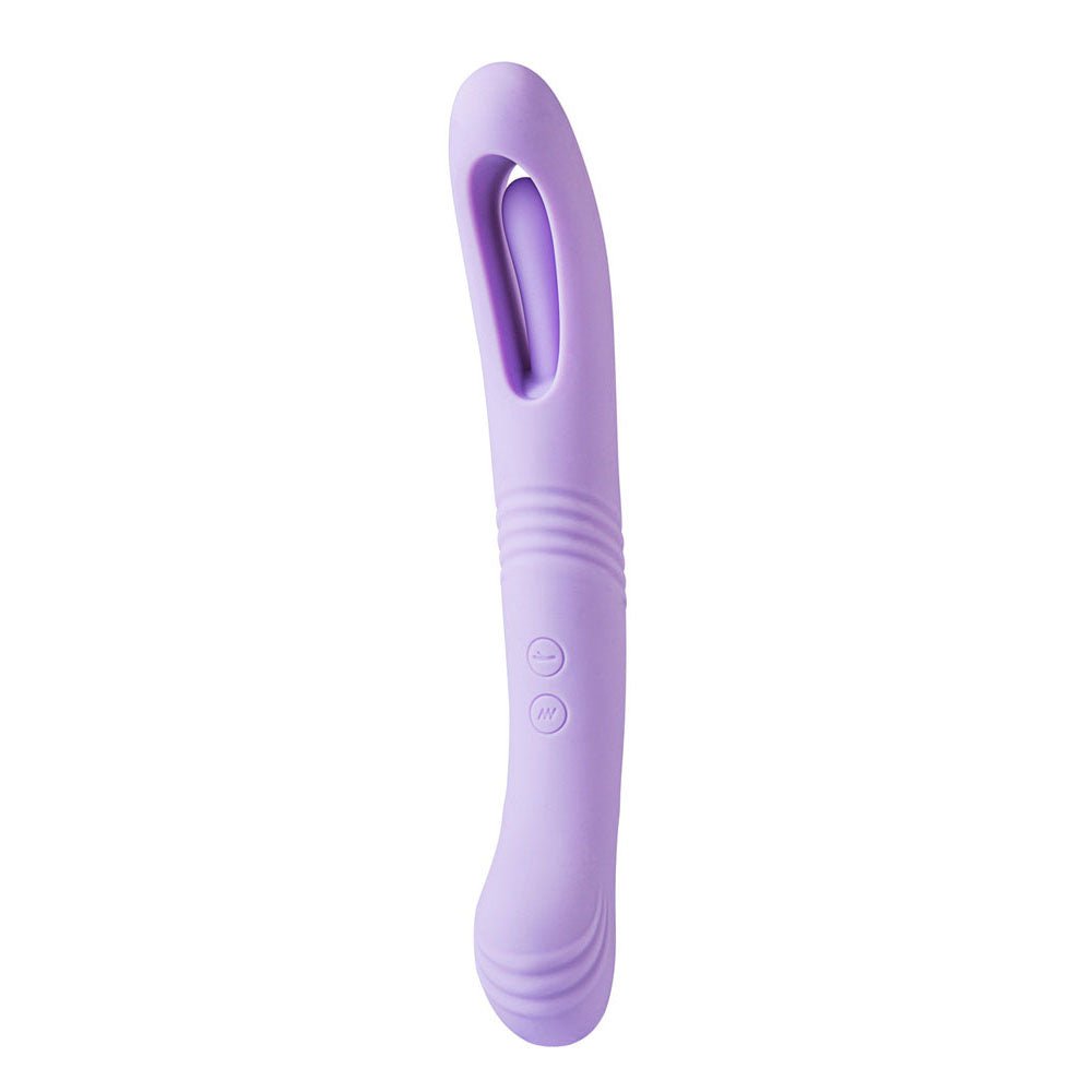 Maia HARPER - Purple 24.1 cm USB Rechargeable Vibrator - Silk and Sin