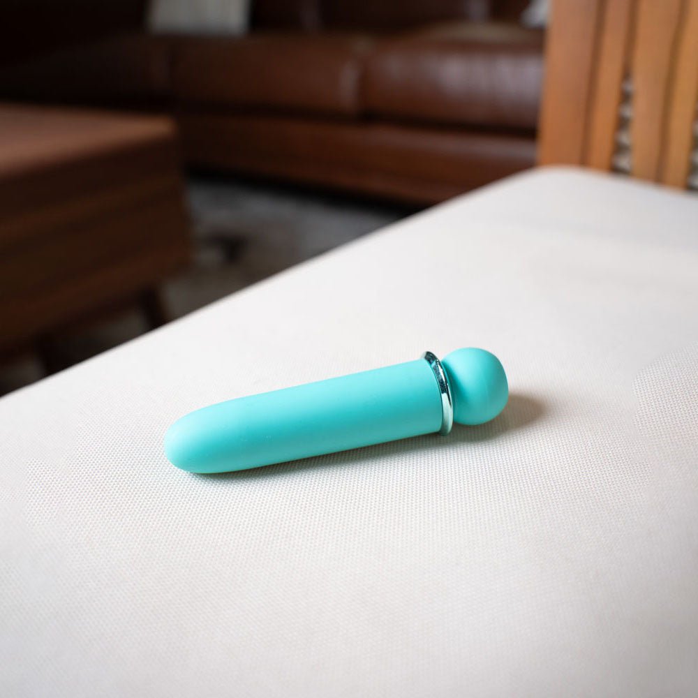 Maia JAGUAR - Blue - Blue 10.1 cm USB Rechargeable Bullet - Silk and Sin