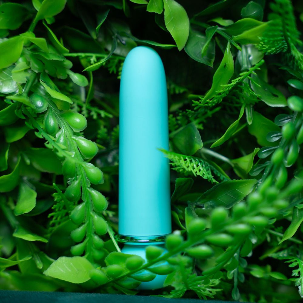 Maia JAGUAR - Blue - Blue 10.1 cm USB Rechargeable Bullet - Silk and Sin