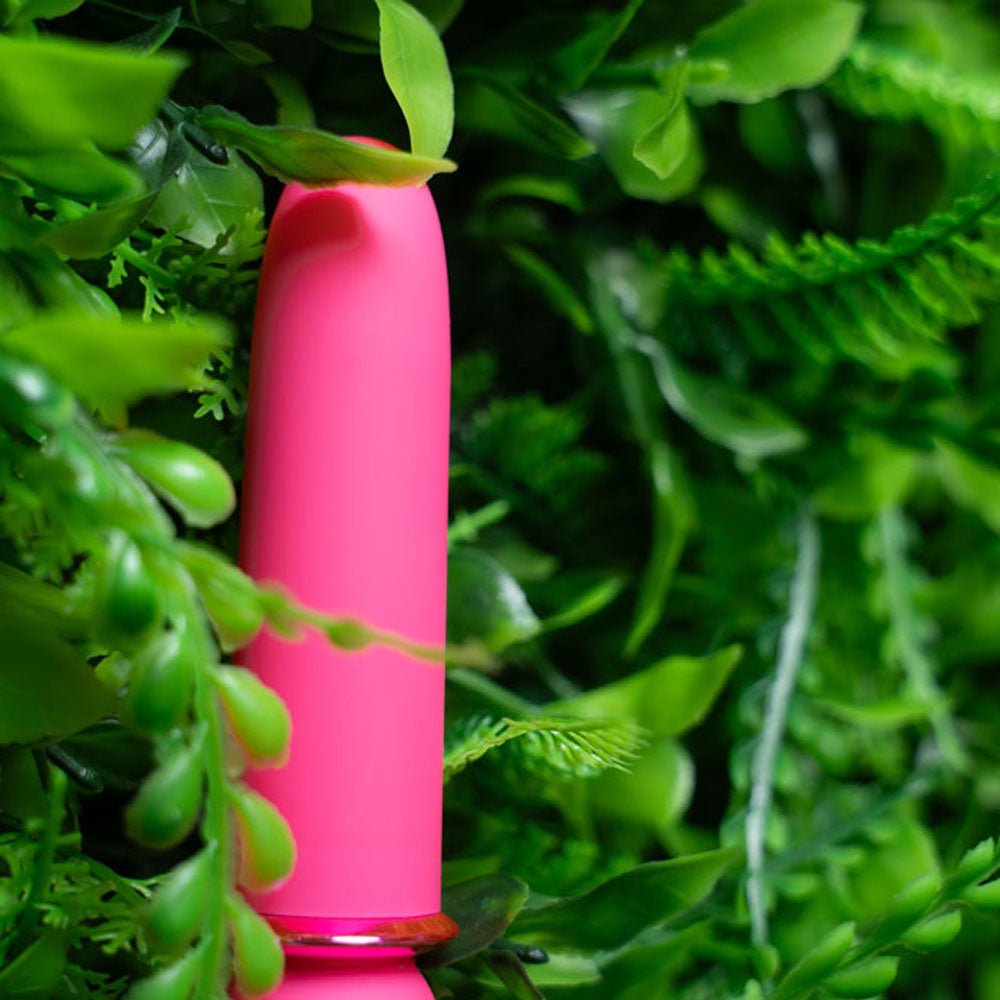 Maia JAGUAR - Pink - Pink 10.1 cm USB Rechargeable Bullet - Silk and Sin