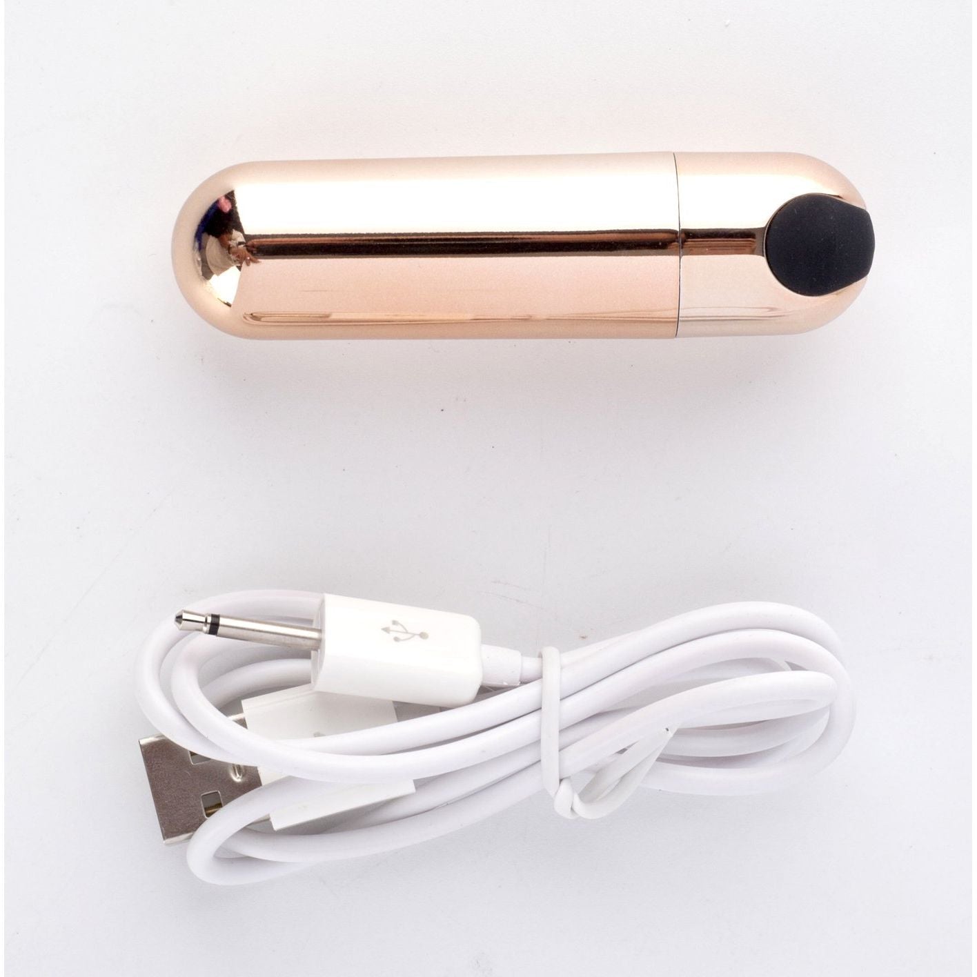 Maia Jayden - Rose Gold USB Rechargeable Vibrating Cock & Ball Rings - Silk and Sin