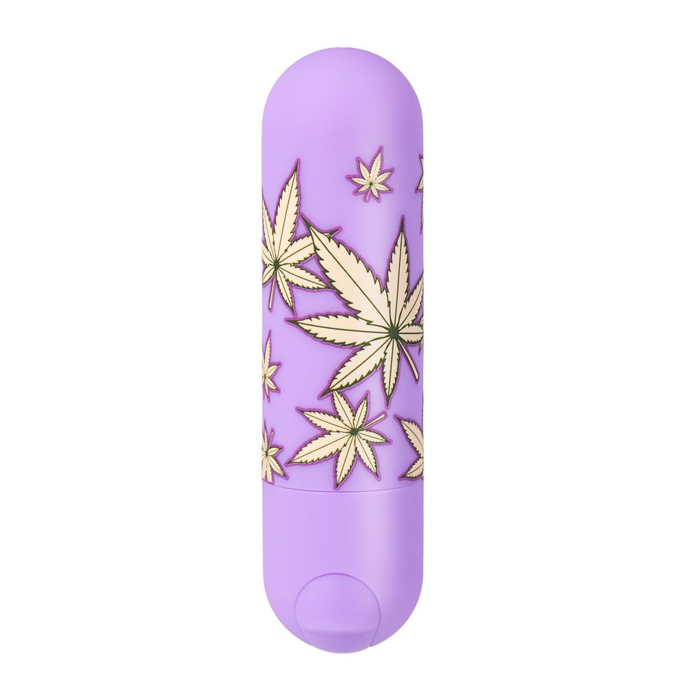 Maia Jessi 420 - Violet 7.6 cm USB Rechargeable Bullet - Silk and Sin
