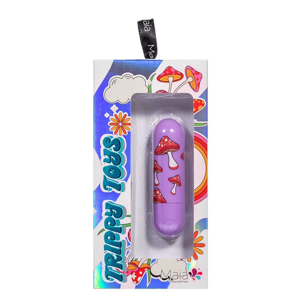Maia JESSI Trippy - Lavender 7.6 cm USB Rechargeable Bullet - Silk and Sin