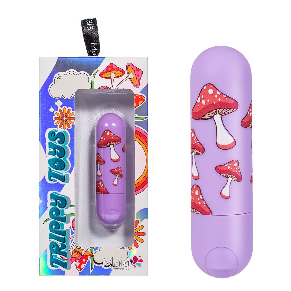 Maia JESSI Trippy - Lavender 7.6 cm USB Rechargeable Bullet - Silk and Sin