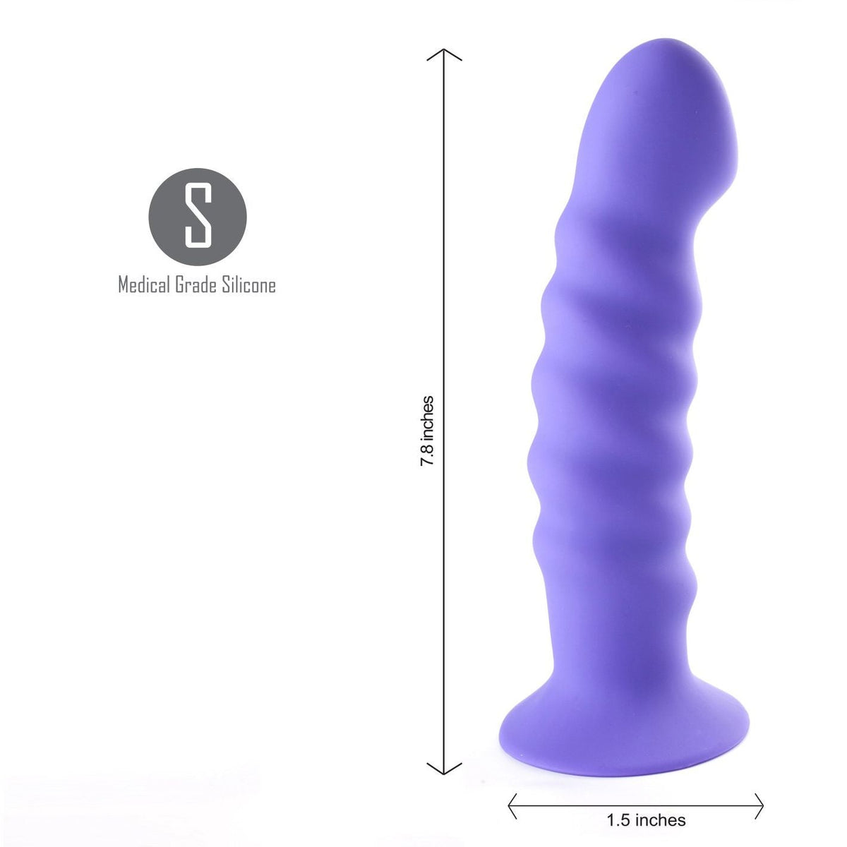 Maia Kendall - Purple 20 cm Dong - Silk and Sin