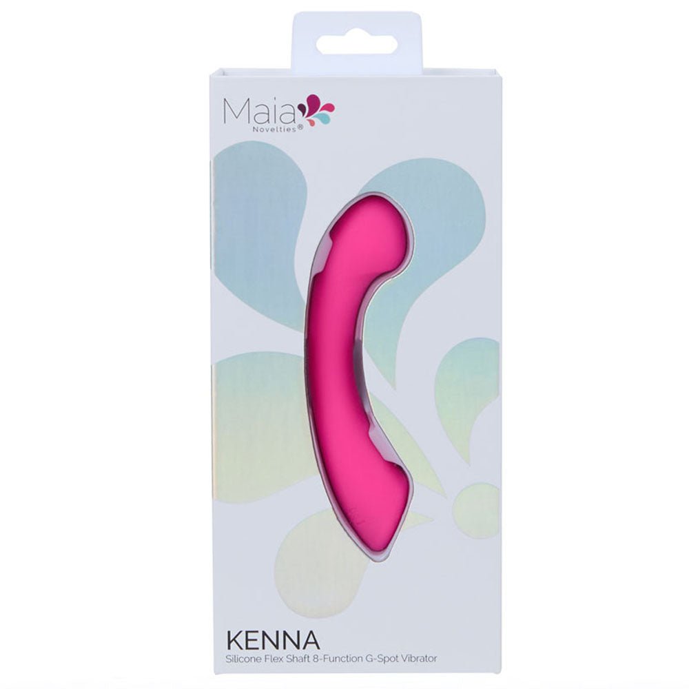 Maia KENNA - Pink - Pink 12.7 cm USB Rechargeable Vibrator - Silk and Sin
