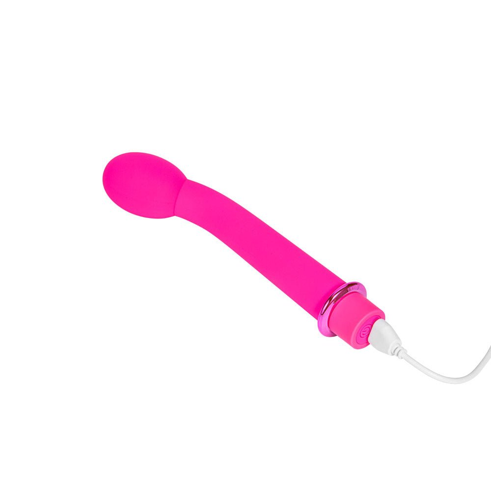 Maia KORA - Pink 17.8 cm USB Rechargeable G-Spot Vibrator - Silk and Sin